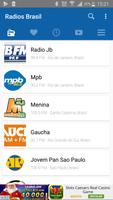 Radios Brasil الملصق