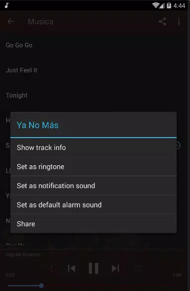 Descarga de APK de Música Go Vive a tu manera Sin Internet para Android