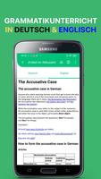 Deutsch Lernen Grammatik Übung capture d'écran 1