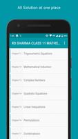 RD Sharma Class 11 Maths Solut capture d'écran 1