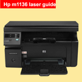 Hp M1136 laser printer Guide