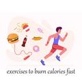 ”Exercises to burn calories