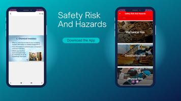 Safety Risk And Hazards Poster