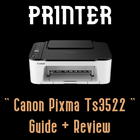 Canon Pixma ts3522 Manual icône
