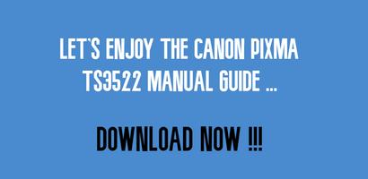 Canon Pixma ts3522 Manual capture d'écran 1