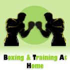 boxing & training at home آئیکن