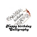 happy birthday calligraphy APK