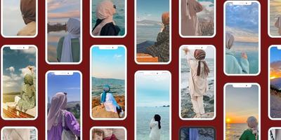 خلفيات بنات محجبه screenshot 2