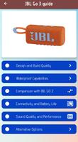 JBL Go 3 guide постер