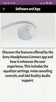 Poster Sony WH-XB910N guide