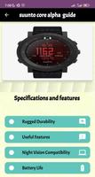 suunto core alpha  guide โปสเตอร์