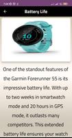 garmin forerunner 55 guide screenshot 3