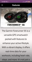 garmin forerunner 55 guide screenshot 1