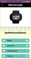 fitbit versa 2 guide โปสเตอร์