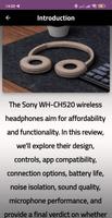 sony wh-ch520 guide स्क्रीनशॉट 2