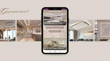 Gypsum board design Poster