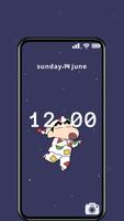 crayon shin chan wallpaper الملصق