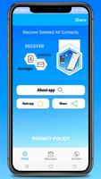 Recover All Deleted Contacts ảnh chụp màn hình 2