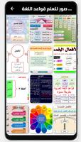 قواعد اللغة العربية الملصق