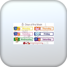 تعليم ايام الاسبوع بالانجليزي icon
