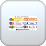 تعليم ايام الاسبوع بالانجليزي icon