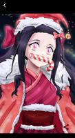 Anime Christmas Wallpaper Cartaz