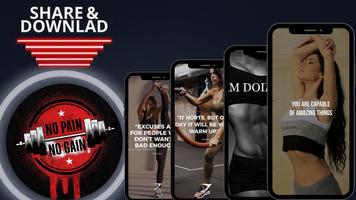 gym motivation syot layar 2