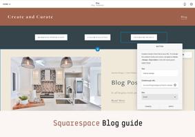 برنامه‌نما Squarespace Blog guide عکس از صفحه