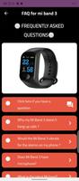 برنامه‌نما Mi band 3 guild عکس از صفحه