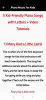 piano music for beginne poster