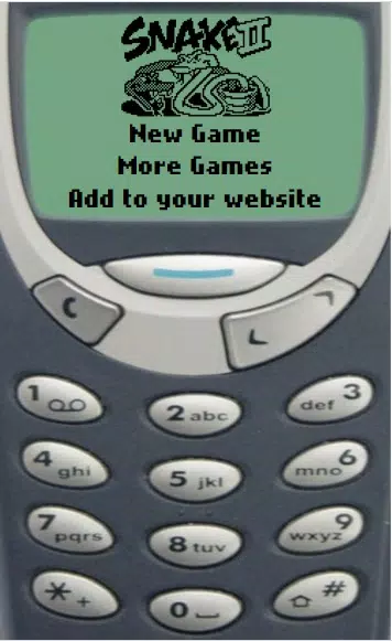 Nokia Snake Game  Карта, Эскиз, Игры