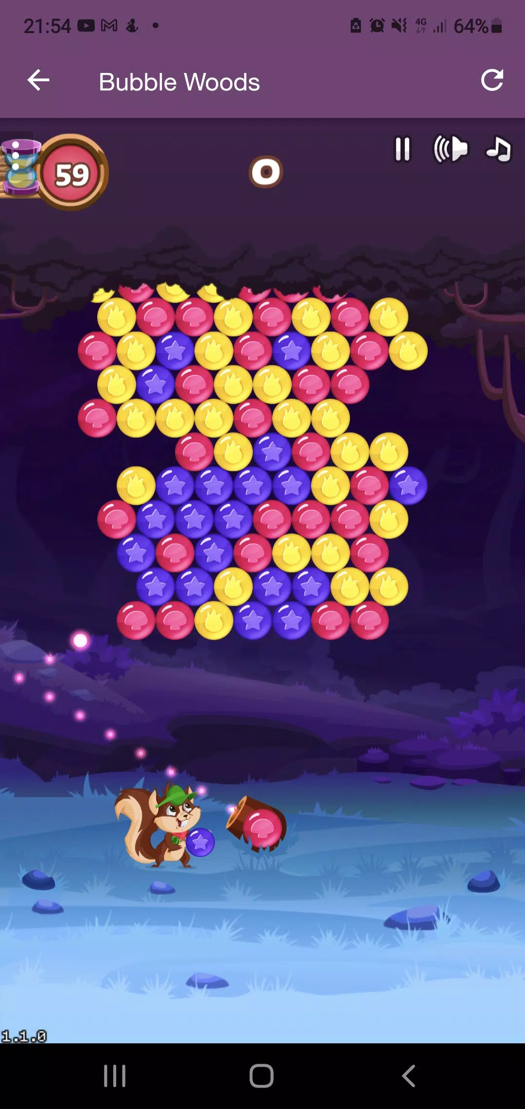 BUBBLE WOODS jogo online no