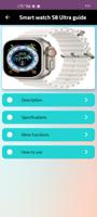 Smart watch S8 Ultra guide 海报