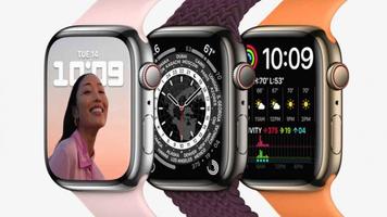 برنامه‌نما Apple watch series 7 عکس از صفحه