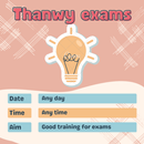 Thanwy exams (English) APK
