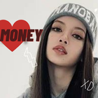 Lisa Black pink money song-icoon