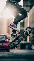 Skateboard wallpaper Cartaz
