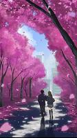 Sakura wallpaper screenshot 2