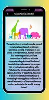 Extinct animals الملصق