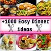 1000Easy dinner Ideas+ ไอคอน