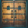 door wallpaper