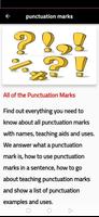 punctuation checker Guide स्क्रीनशॉट 1