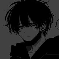Dark Aesthetic Anime pfp poster