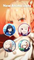 Anime Icons syot layar 2