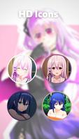 Anime Icons syot layar 3