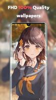 Anime Girls Wallpaper Plakat