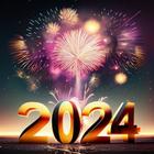 Happy New Year 2024 biểu tượng