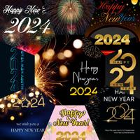 Happy New Year 2024 ảnh chụp màn hình 2