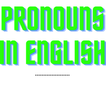 Icona pronouns