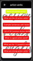 action verbs capture d'écran 1